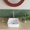 Castello Usa Susan Solid Surface Vessel Sink -White CB-GM-2018-W - alternate 7